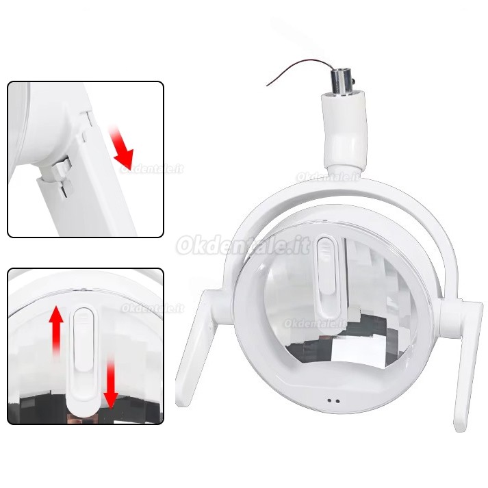 Lampada riunito odontoiatrico a LED con bicolore da 15 W